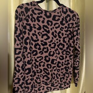Buffalo David Bitton long sleeve top stretch generous size small
